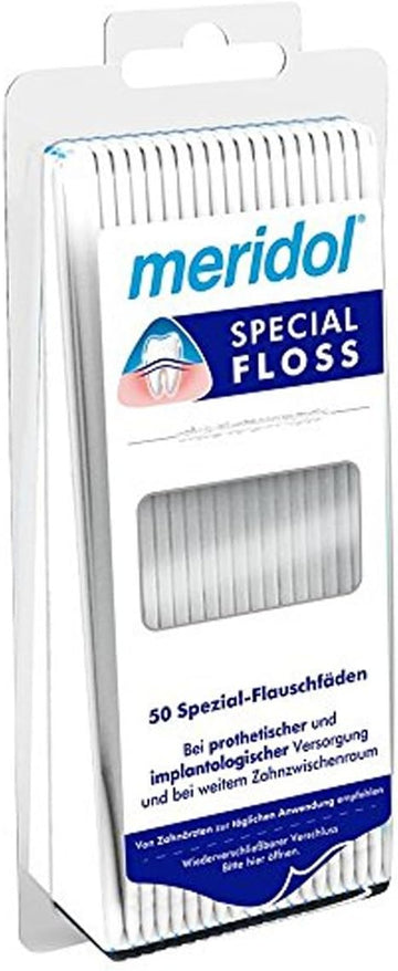 Meridol Special-Floss Special Fleece Threads Pack Of 50 (2 X 50 Threads)