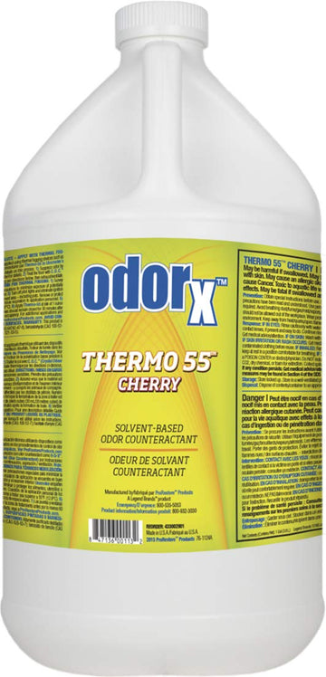 ODORx Thermo 55 Cherry Solvent-Based Odor Counteractant for Thermal Fogging, 1 Gal