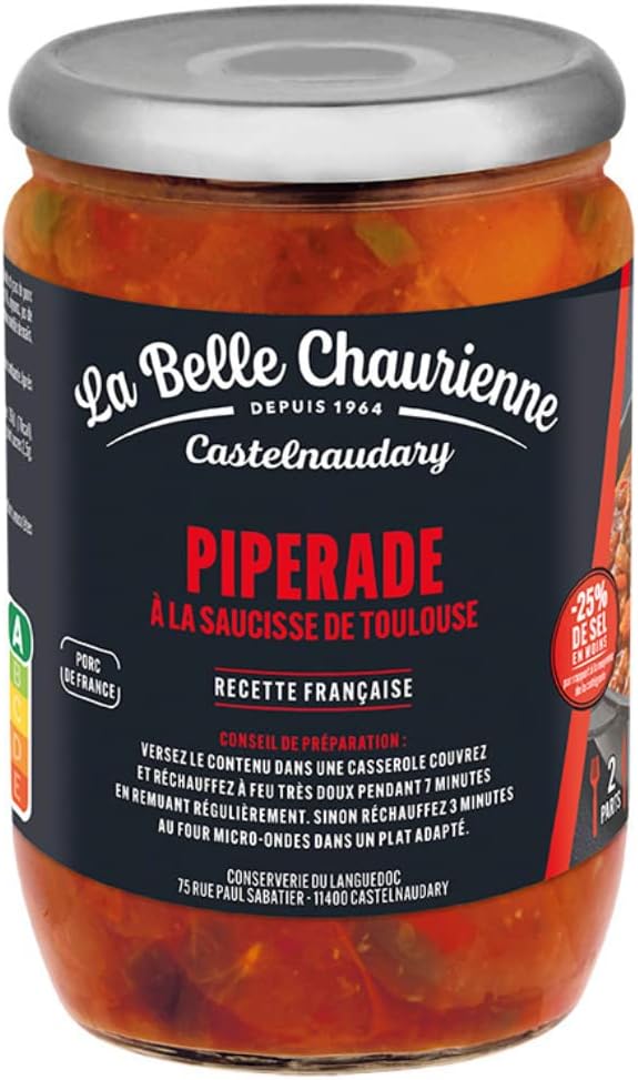 La Belle Chaurienne Piperade With Toulouse Sausages 585G