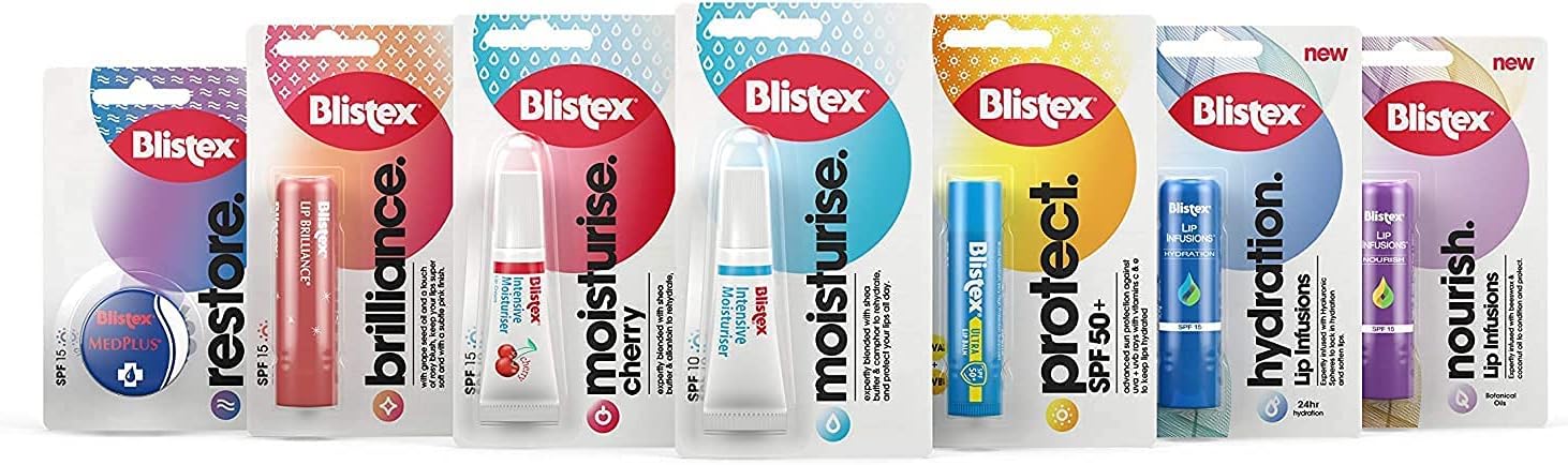 Blistex Ultra Lip Balm With Spf 50 Plus Lip Protection From Uva And Uvb Rays, 4.25 G (3 Pack)