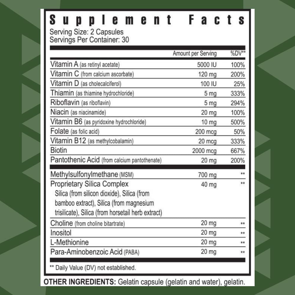 Youngevity Hair Skin And Nails Formula - 60 Capsules…
