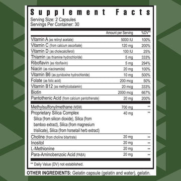Youngevity Hair Skin And Nails Formula - 60 Capsules…