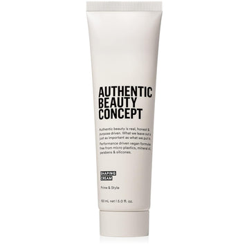 Authentic Beauty Concept Shaping Cream | All Hair Types | Define & Hold Natrual Texture | Vegan & Cruelty-Free | Silicone-Free