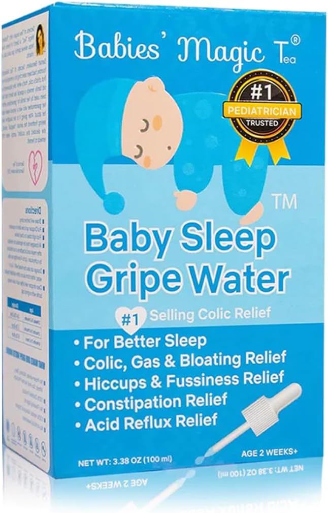 Babies Magic T Gripe Water for Baby Colic and Gas Relief- Gentle & Safe- Supports Comfort from Colic and Gas