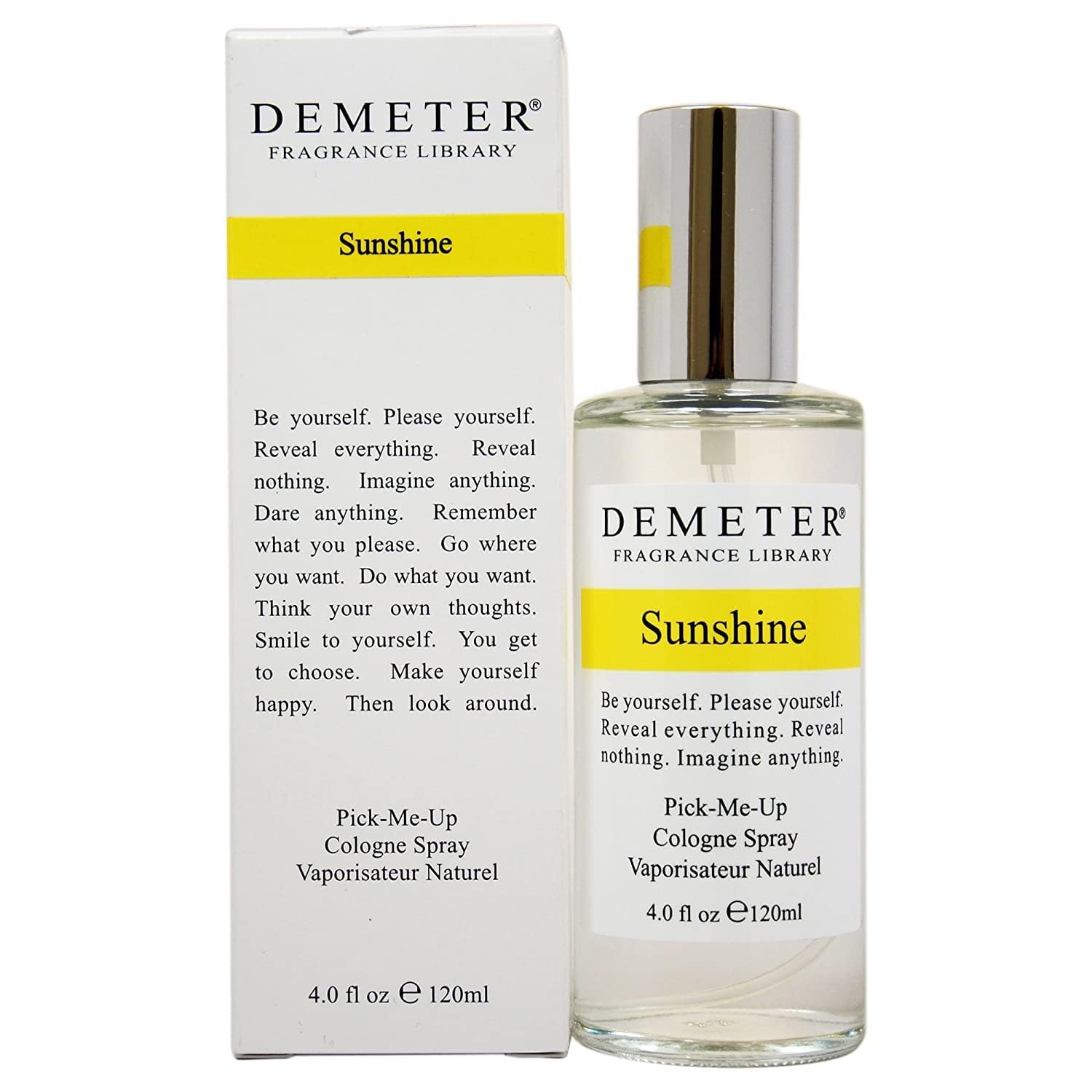Demeter Sunshine Cologne Spray, 4 Ounce