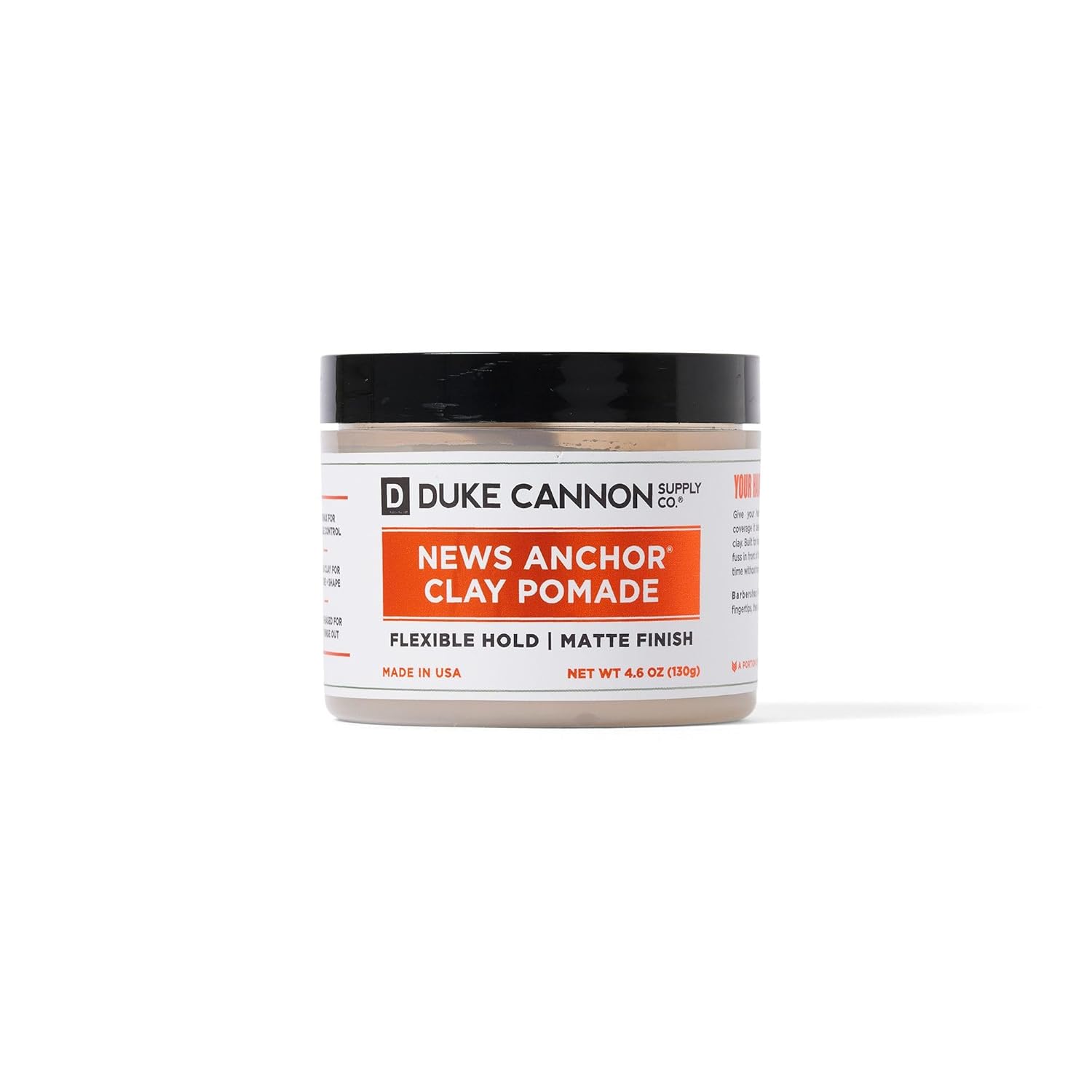 Duke Cannon Supply Co. News Anchor Clay 4Oz