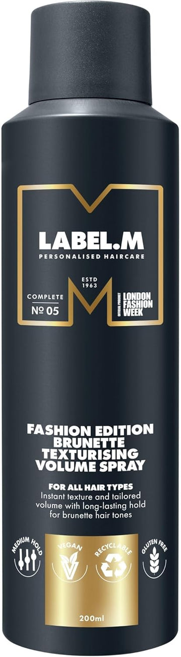 Label.M Fashion Edition Brunette Texturising Volume Spray 200Ml