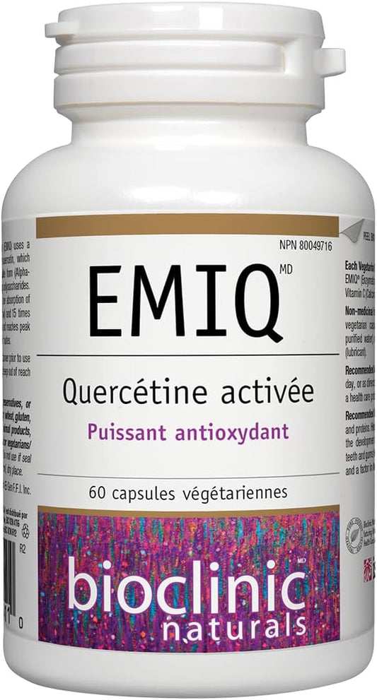 Bioclinic Naturals - Emiq Activated Quercetin, 60 Vcaps
