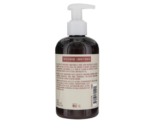 Suavecito Hair Thickening Conditioner With Niacinamide For Thinning Hair - Biotin Conditioner With Caffeine - Repairs Damaged Hair & Fights Hair Loss