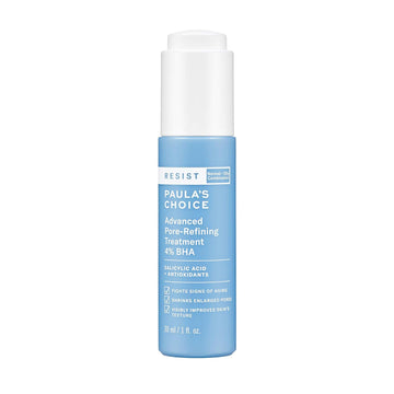 Paula'S Choice Resist Advanced Pore Refining Treatment 4% Bha Serum, Salicylic Acid & Green Tea, Anti-Aging Exfoliant For Oily Skin, 1 Ounce