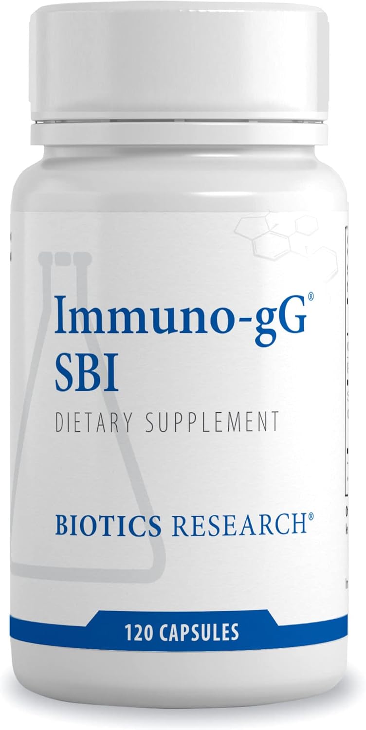 Biotics Research Ultimate Immuno-Gg® Sbi, Complete Gut Health And Immune Support, Dairy Free, Immunoglobulin Concentrate For Immunity And Enhanced Digestive Support, Gut-Friendly, Allergen Free