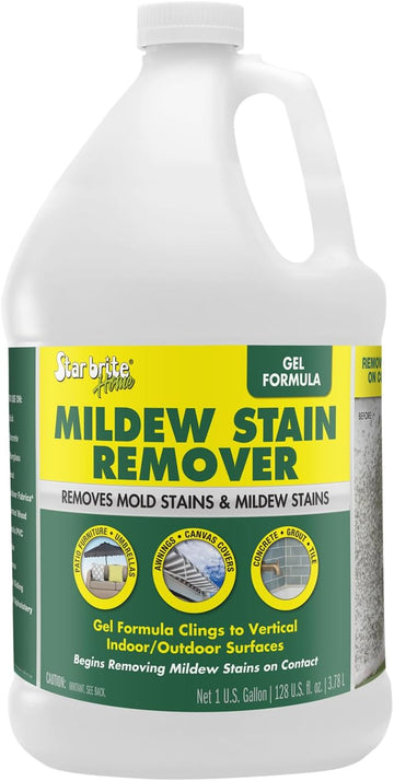 STAR BRITE Home Mildew Stain Remover Gel - 1 GALLON