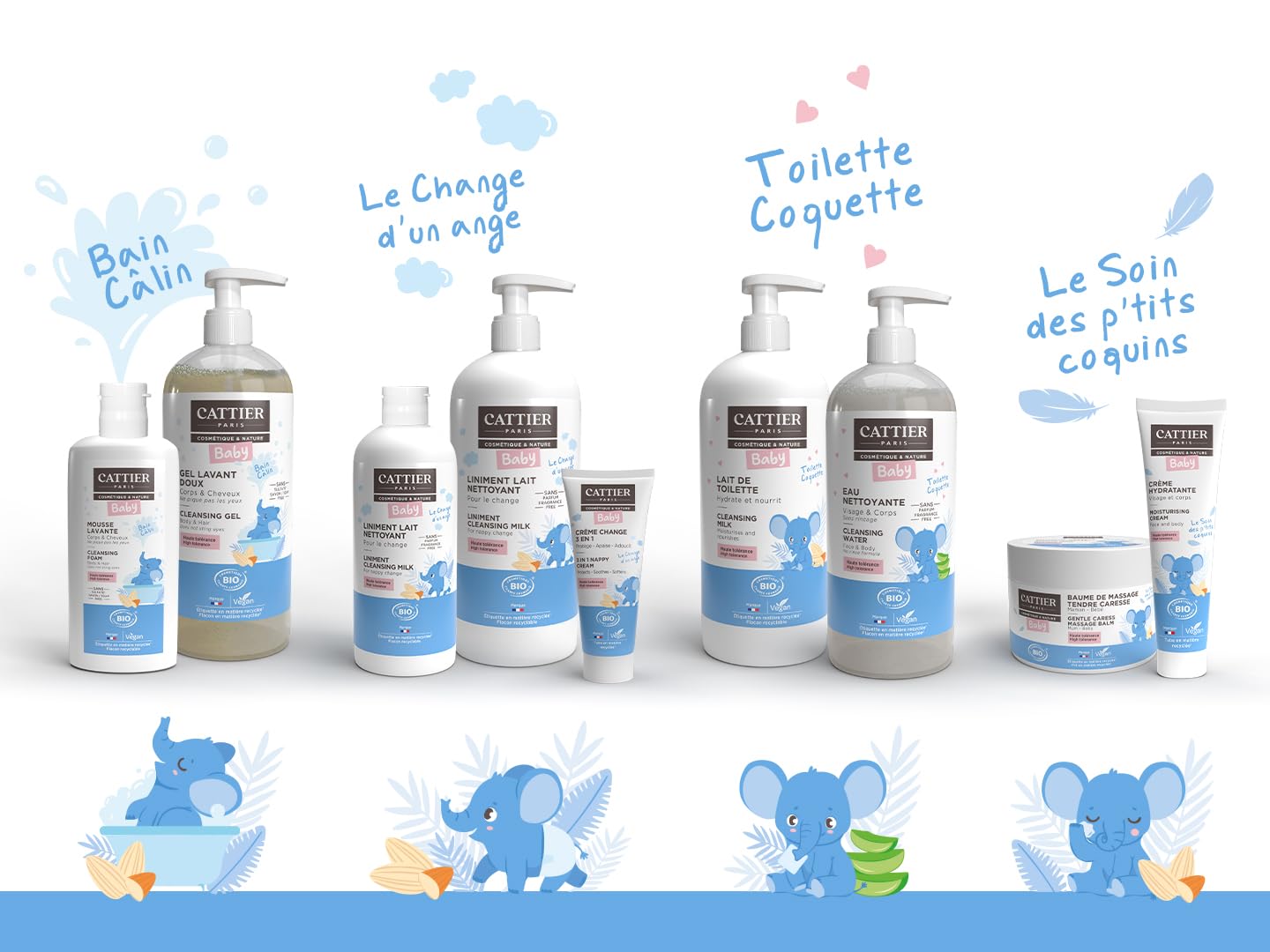Cattier Baby Hypoallergenic Cleansing Baby Milk 500Ml : Baby
