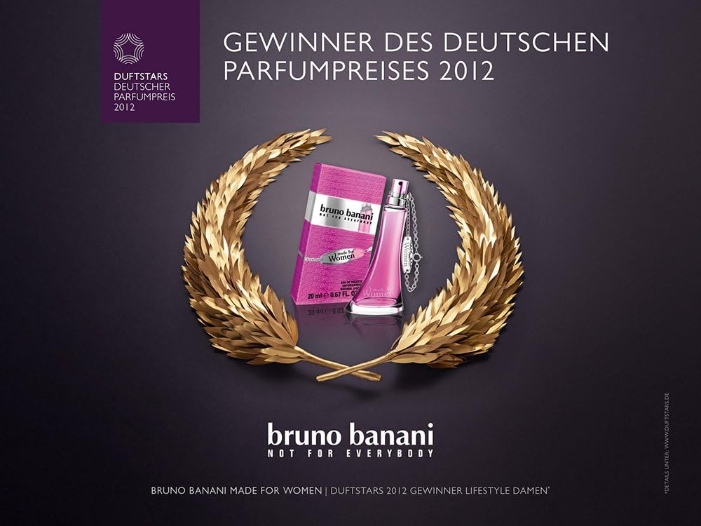 Bruno Banani Made For Women Natural Deodorant Spray 75 Ml