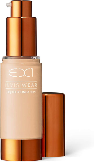 Ex1 Cosmetics Invisiwear Liquid Full Coverage Foundation Makeup Shade 3.0