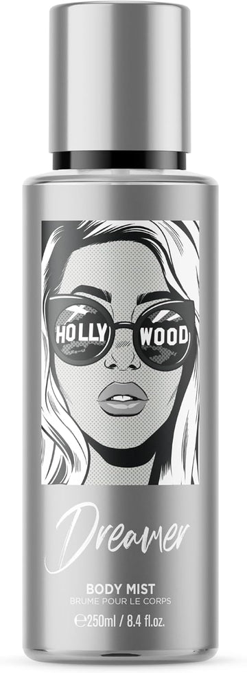 Hollywood - Body Mist Fragrance Spray - 3 Pack (Glamour, A-Lister, Dreamer) - 750Ml