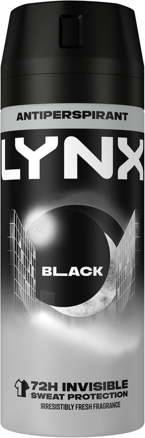 Lynx Black 72h protection deodorant spray Anti-perspirant Deodorant Spray 150ml : Amazon.co.uk: Beauty
