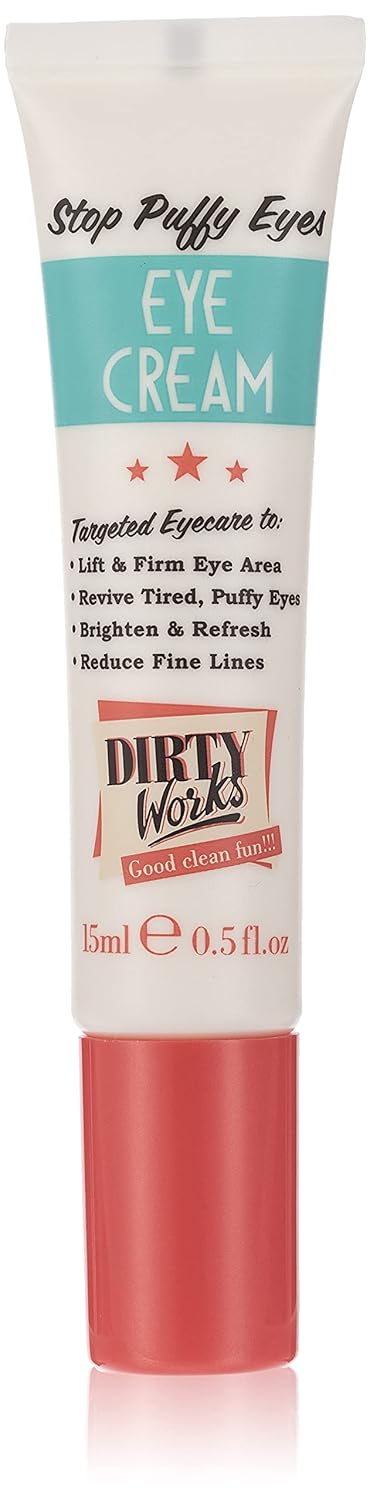 Stop Puffy Eyes Perfecting Eye Cream - Boosted With A Proven Eye Tightening Peptide, Stimulating Caffeine To Improve Circulation And Light Reflectors To Help Brighten Dark Circles