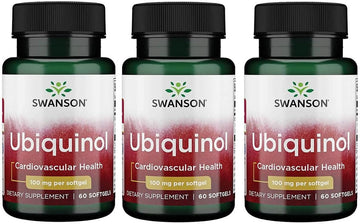 Swanson Ubiquinol 100 Mg 60 Sgels 3 Pack