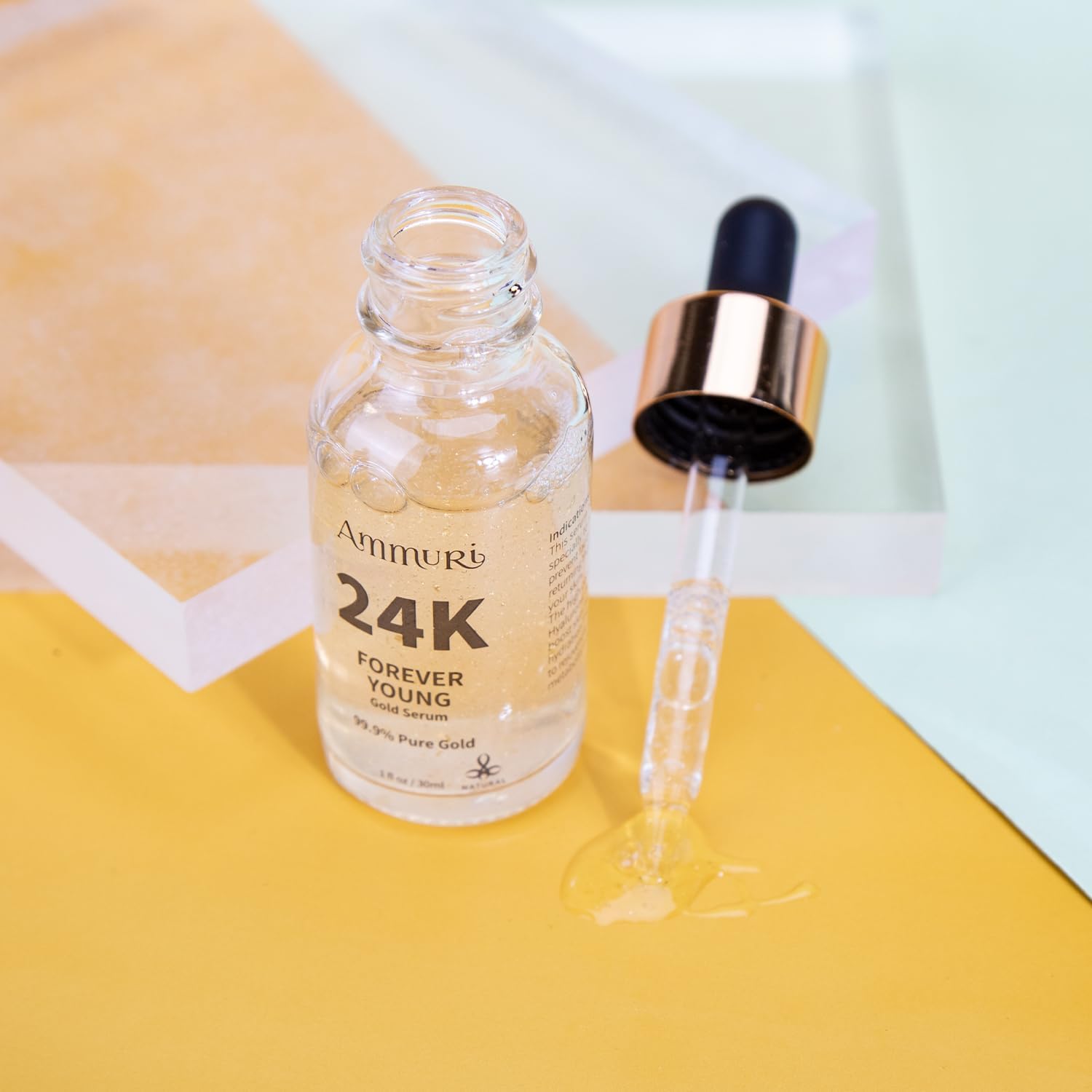 Ammuri 24K Gold Serum Anti-Ageing Anti-Wrinkle Formula Collagen Moisturizing Skin Care Face Serum - Targets Pigmentation, Uneven Skin Tone, and Dark Circles - 30ml : Amazon.co.uk: Beauty