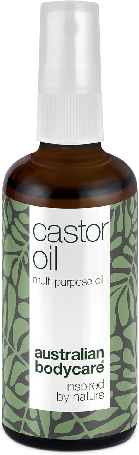 Castor Oil (100 Ml) With Tea Tree Oil | Organic Multi Oil For Growth Of Eyelashes, Eyebrows & Hair. Skin Moisturizer Against Dry Skin On Body & Scalp. For Dry And Brittle Hair