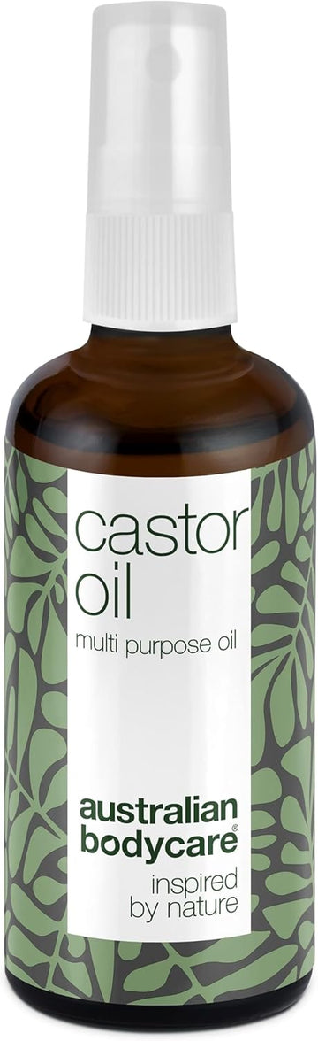 Castor Oil (100 Ml) With Tea Tree Oil | Organic Multi Oil For Growth Of Eyelashes, Eyebrows & Hair. Skin Moisturizer Against Dry Skin On Body & Scalp. For Dry And Brittle Hair
