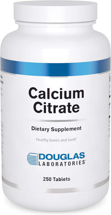 Douglas Laboratories Calcium Citrate | Elemental Mineral To Support The Strength And Structure Of Bones And Teeth | 250 Tablets