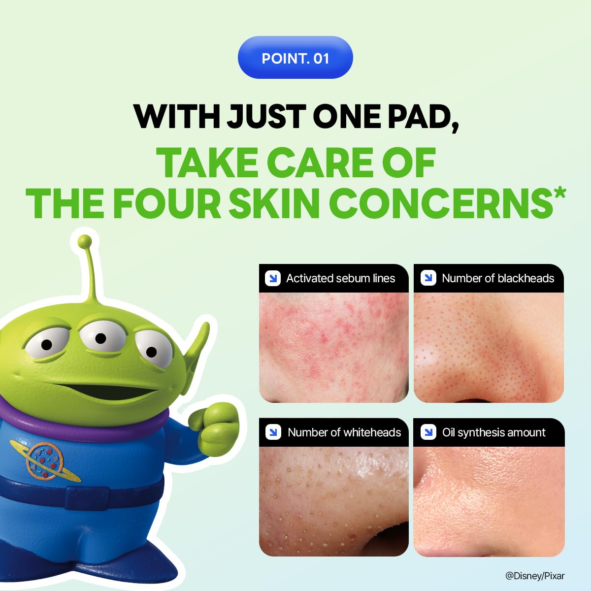 Mediheal Madecassoside Toner Pads [Disney Pixar Edition]-Centella Asiatica To Improve Uneven Skin Tone - Vegan Face Gauze, Full Size 100 + Refill 100 (Teatree, 200 Pads) : Beauty & Personal Care