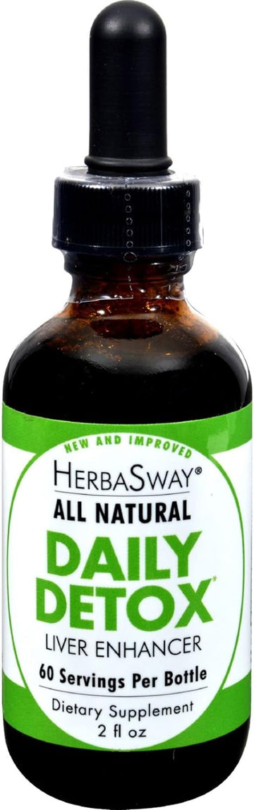 Birsppy Herbsaway Daily Detox Liver Enhancer - 2 fl oz - All Natural - 60 Servings - Sugar Free