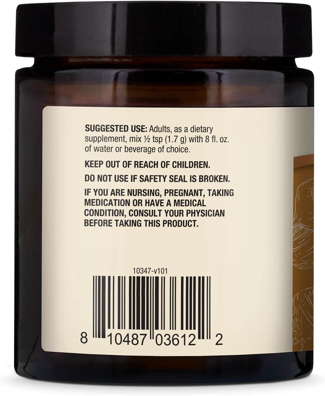 Dr. Mercola Organic Maca Powder Gelatinized Dietary Supplement, 2.69 oz (45 Servings), Non GMO, Soy Free, Gluten Free, USDA Organic : Health & Household