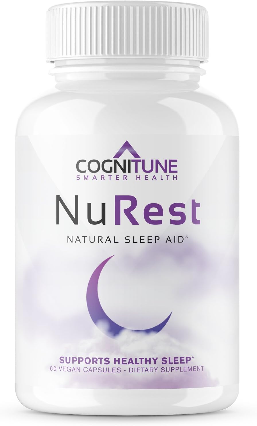Natural Sleep Aid For Adults - Herbal Sleep Aid Supplement - Non-Drowsy Formula With Melatonin, Valerian Root, Lemon Balm, Chamomile, Gaba & More