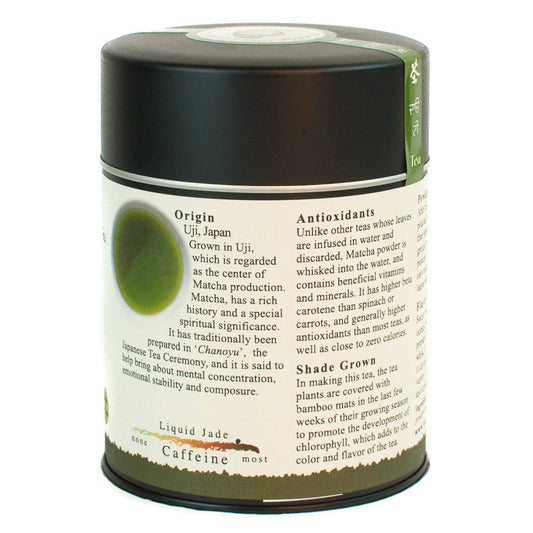 The Tao Of Tea Liquid Jade Powdered Matcha Green Tea, Loose Leaf, 3 Oz