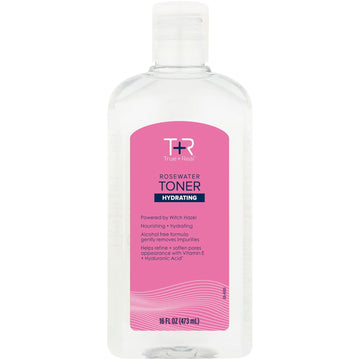 True+Real Rose Water Hydrating Toner, 16 Oz