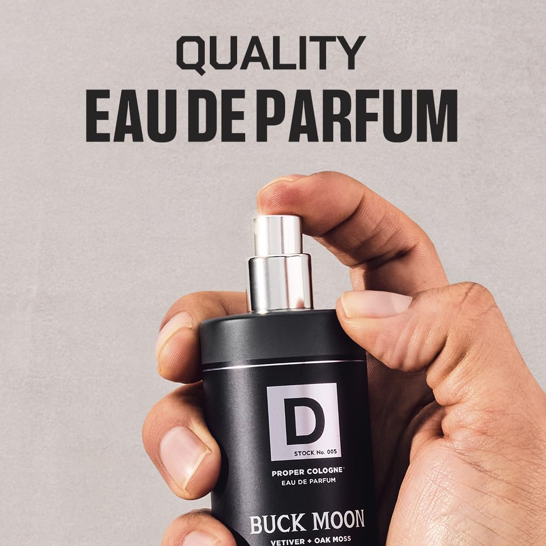 Duke Cannon Proper Cologne Palomino | Men'S Eau De Parfum | Mahogany And Vanilla | Subtle, Long-Lasting Natural Scent | 1.7 Fl Oz : Beauty & Personal Care