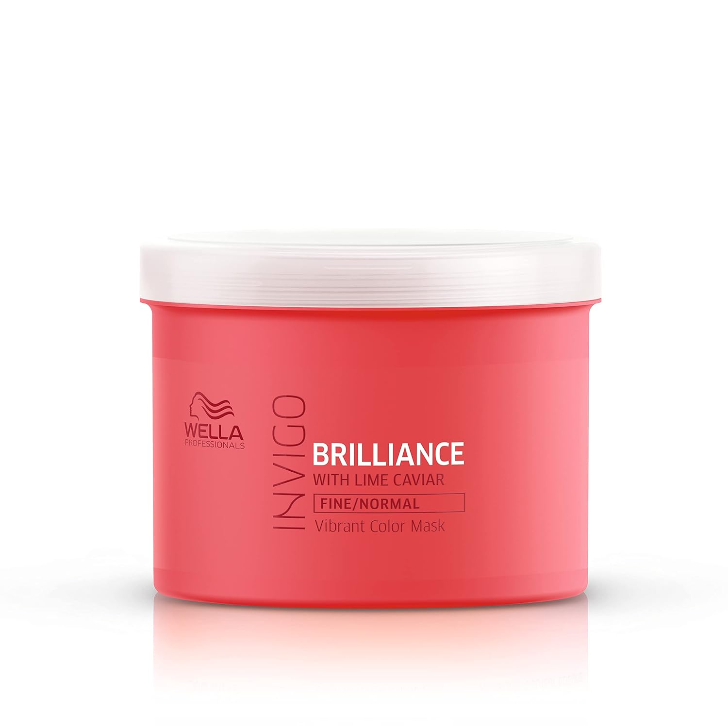 Wella Professionals Invigo Brilliance Hair Mask For Fine/Normal Colored Hair, Conditioning Treatment, Color Vibrancy Mask