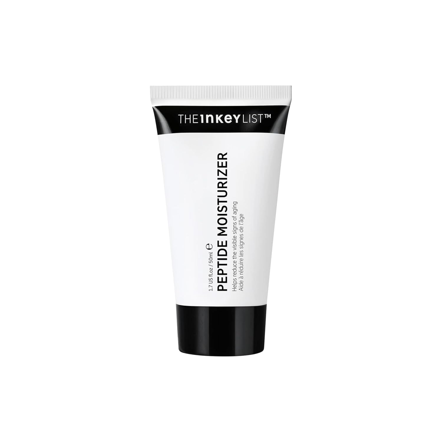 The Inkey List Peptide Moisturizer, Face Moisturizer For Dry Skin, Helps Reduce Appearance Of Fine Line And Wrinkles, Hydrating Cream For Skin, 1.69 Fl Oz
