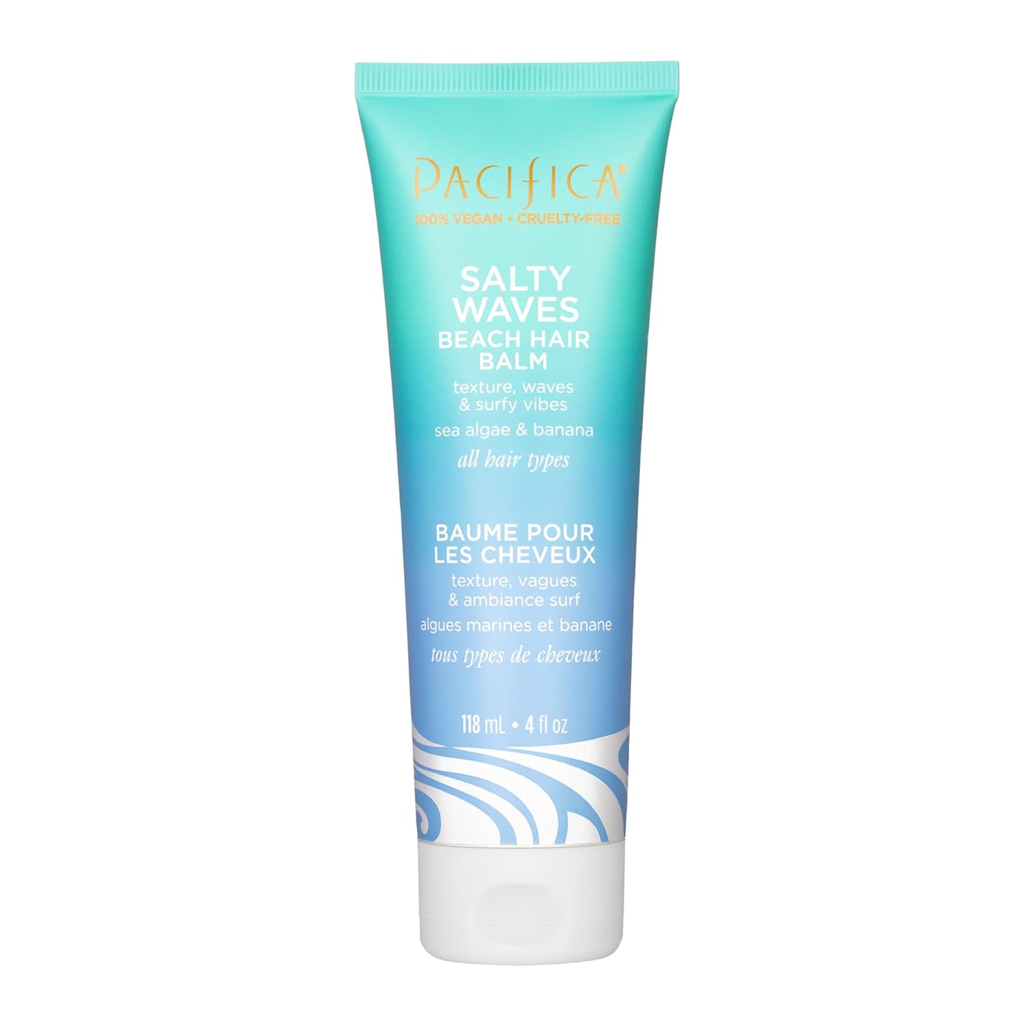 Pacifica Salty Waves Beach Hair Balm by Pacifica for Unisex - 4 oz Balm