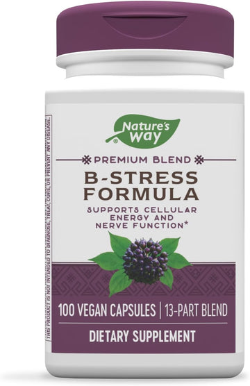 Nature'S Way Premium Blend B-Stress Formula 100 Vegan Capsules