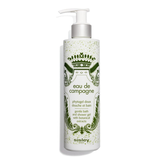 Sisley Paris Eau De Campagne Bath And Shower Gel - 250 Ml - Gentle, Creamy, Foaming Body Cleanser With Botanical Extracts : Bath And Shower Gels : Beauty & Personal Care