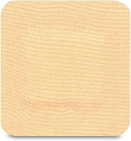 Dependaplast Advanced Fabric Plasters 4Cm X 4Cm - Hi Tech Lightweight, Water-Repellent, Flexible, Super-Sticky Adhesive - Box Of 100