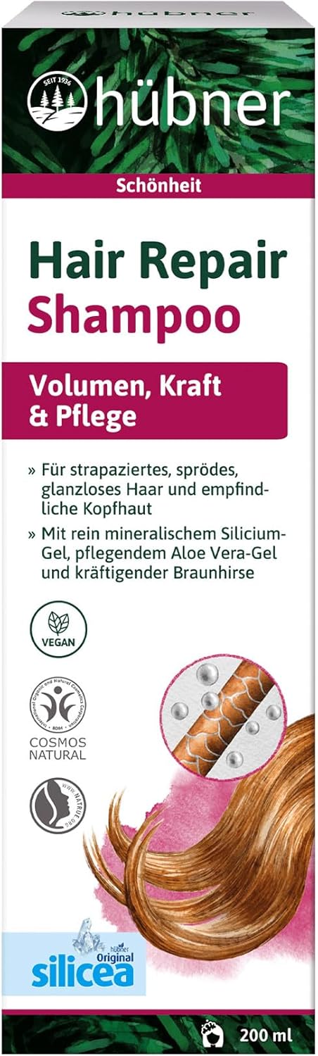 Hübner - Silicea Hair - Hair Care Set - 200 Ml + 120 Ml -