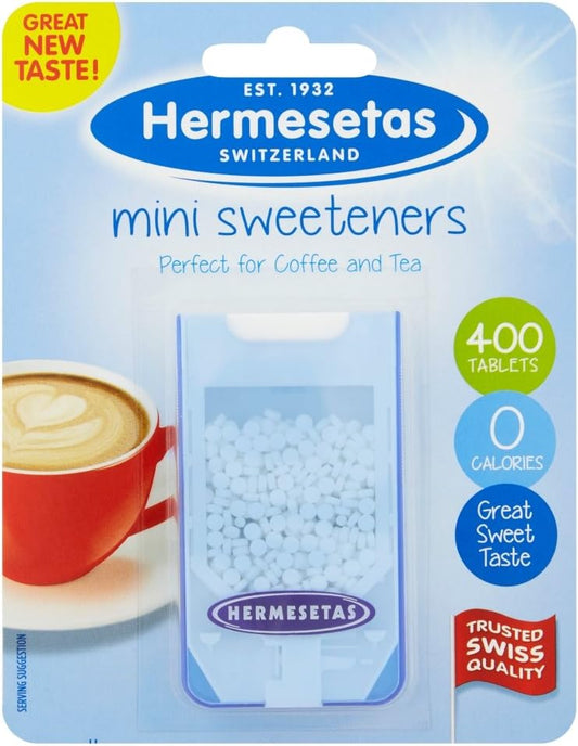 Hermesetas Mini Sweeteners Tablets 400Ea