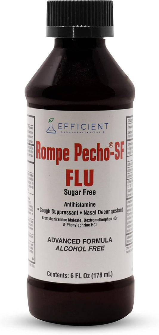 Sf-Flu (Sugar-Free Flu) 6Oz - Cold And Flu Syrup