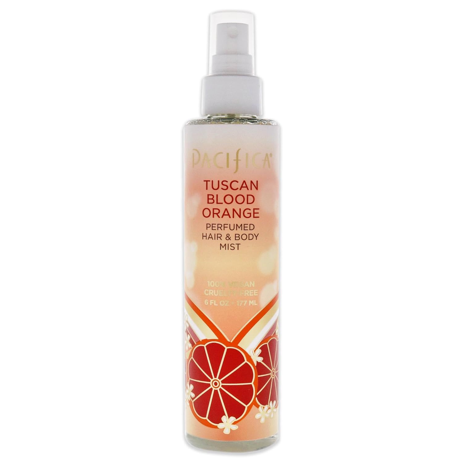 Pacifica Beauty Perfumed Hair & Body Mist, Tuscan Blood Orange, 6 Fl Oz (1 Count)