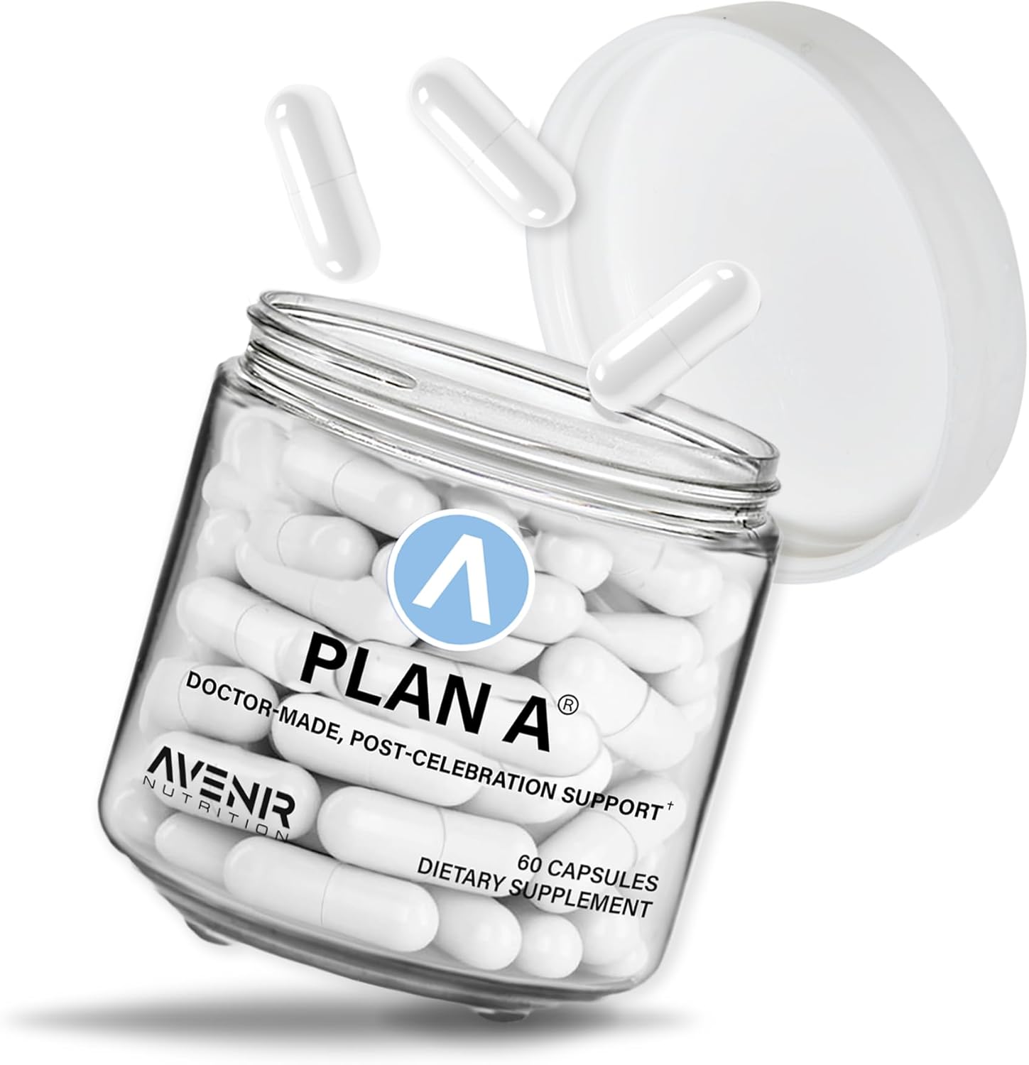 Plan A | Post-Celebration Relief & Morning Restore | Electrolyte For Dehydration & Headache Support | Dihydromyricetin Dhm & L Cysteine | 135 Capsules For Men And Women