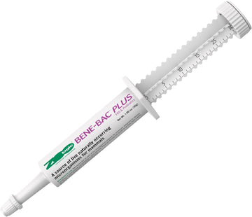 Pet-Ag Zoologic Bene-Bac Plus Mammal Gel - 30 Gm Syringe - Fos & Probiotics For Dogs, Cats, Exotic & Wildlife Mammals