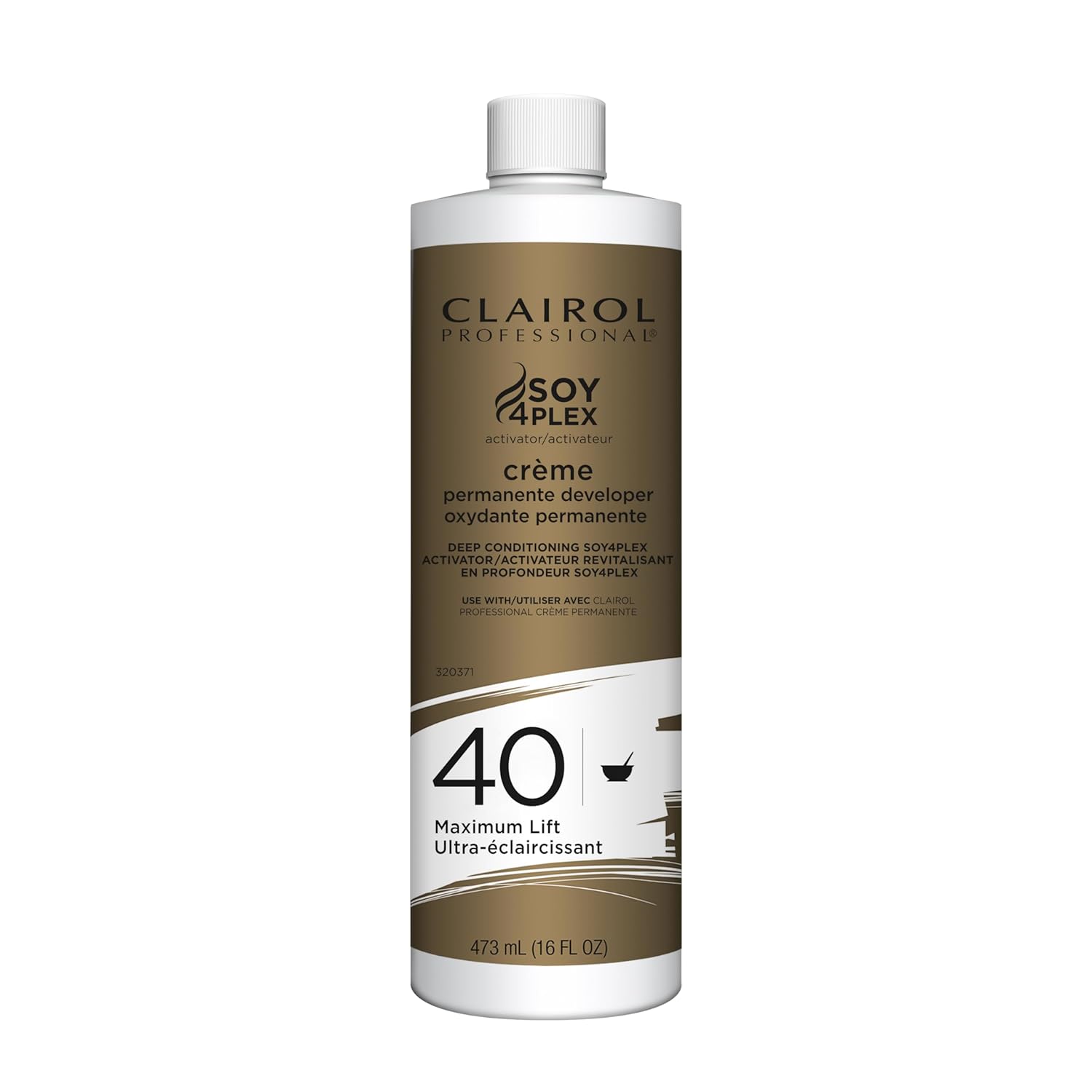 Clairol Professional Crème 40 Volume Hair Developer, 16 Oz