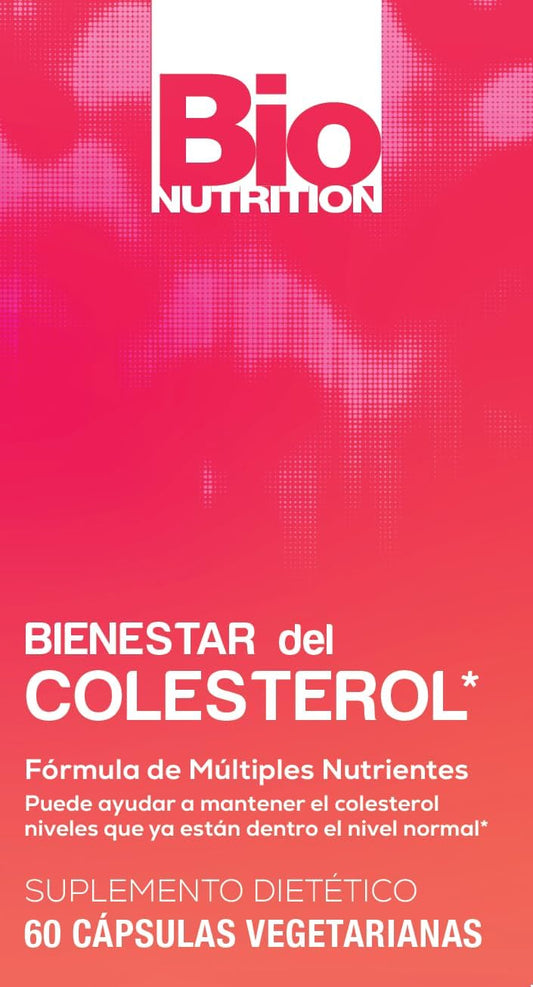 Bio Nutrition Chlolesterol Wellness 60 Vegetarian Capsules | Natural Formula | High In Nutrients