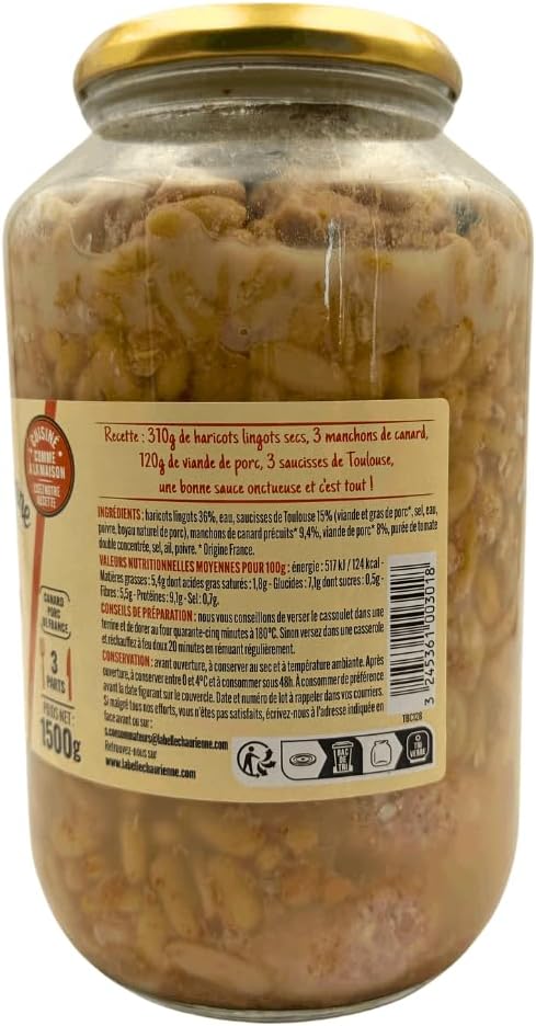 La Belle Chaurienne Duck And Pork Cassoulet 1500G