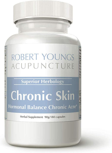 Chronic Acne Clear Skin Treatment 180 Caps! Natural Herb Based Remedy & Medication Capsules | Best Effective Herbal Vitamin Complex & Organic Alternative Medicine Supplement Teen Men Women Boy Girl